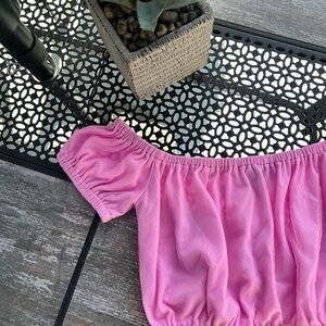 Pink Summer Top🤍